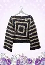 pull noir et beige ceintre fb.webp