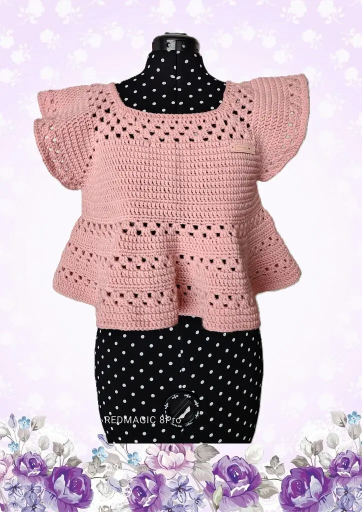 Crop Top Rose