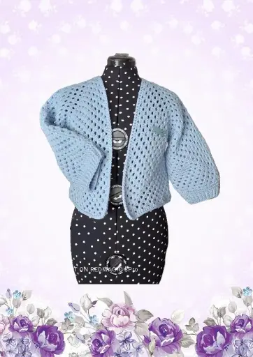 Boléro bleue
