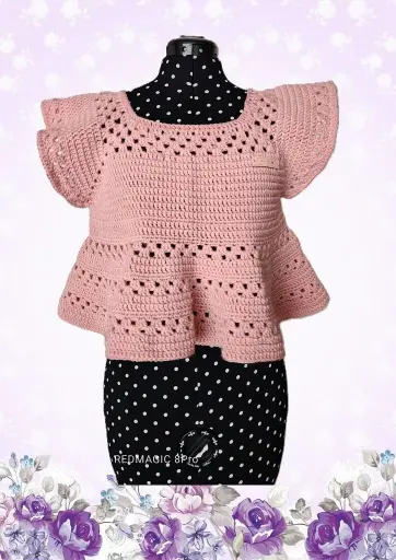 Crop Top Rose